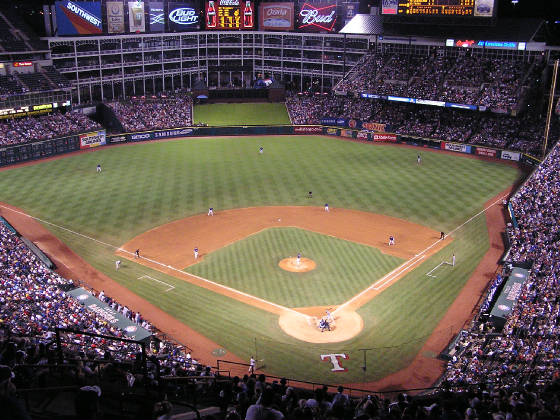 Game Action in Arlington