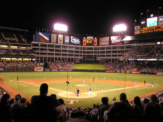 View from behind Home Plate