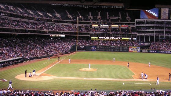 A view from the 1st base side - Arlington